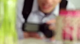 Angel says, 'Fuck my pussy with one leg up, blonde teen.'