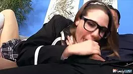 Teen babe's tight hole fiercely pierced by massive mature cock.