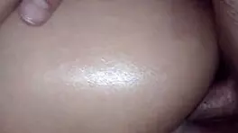 Does she love that cock in her ass?