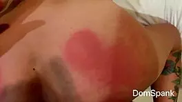 petite white girlfriend gets pussy and anal fucked rough in red full video