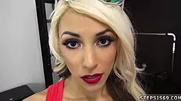 Suspended Step Sis In Teens' First Casting?