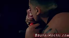 girl begs for more while aidra fox uses suction dildo on her bound pussy