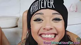 Real Amateurs Share Cock in Wild Teen 18+ Party with Hardcore Action