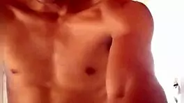 watch this naughty guy bathing in the favela, getting a facial from that asian cock?