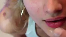 Sadira Hotwife Delivers Quick Erotic Blowjob Action
