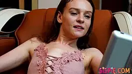 Petite Step Sis Jessae Rosae Gets Pov Ass