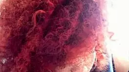 Young babe with natural tits toys tight pussy on webcam