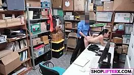 Gal Jade Screams As She Fucks The Officer For Theft In The Office!