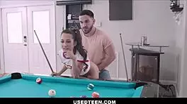 Usedteen - cute tiny teen freya von doom used by roommate peter green after bet
