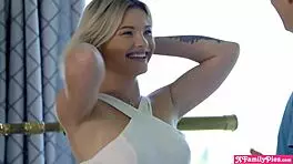 European Teen Stepsister Zazie Made Me Lick Her Pussy First