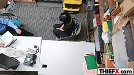 i punished the teen thief with my hard dick