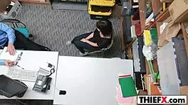 i punished the teen thief with my hard dick