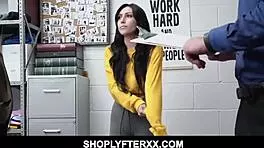 Petite Teen 18+ Judy Jolie Caught Stealing In Shop