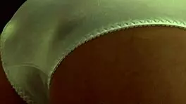 Lesbian massages perfect pussy and fingers her submissive madame