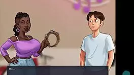 Cum Hard Inside French Teacher's Pussy!