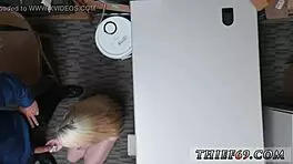Police And Inmate Fuck Attempted Thief Bitch