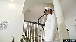 PETITE EBONY TEEN MAYA BIJOU SERVES DIRTY OLD STEPFATHER!