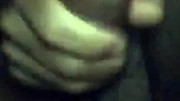 Watch me stroke my big black cock, sexy milf!