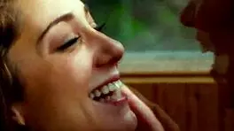 Cute Lesbian Brunette with Tattoos and Heels Gets Her Big Ass Toyed Anal for the First Time