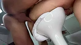 hey, did i just control my stepsister's vibrator at the bar and make her cum?