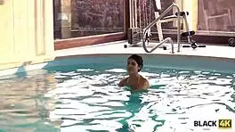 Swimming Coach With Huge Cock Teaches Lovely Teen Lassie