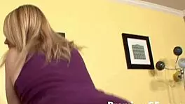 Hey, sexy blonde Scarlett Sweets gets fucked hardcore! 😈