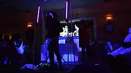 i glow in the dark stripping for those milfs