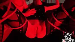 big tits teen roxy sky reaches intense orgasm with dildo bondage