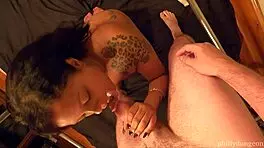imagine this fun size latina teen in the philly dungeon, bent over for doggystyle bondage