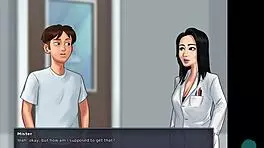 Summertime Saga 31 Busty Blonde Roxxy Shower