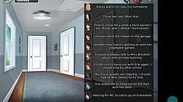 Summertime Saga 31 Busty Blonde Roxxy Shower