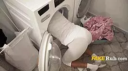 My insatiable ebony roommate rides and kisses me passionately