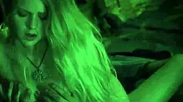 Teen strips for boyfriend in domination bondage, clothes ripped in hardcore extreme session.