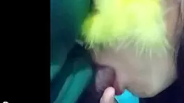 Young asian teen's pussy overflows with juices in new241new scene