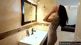 nasty teen 18+ makes a plan to go out and it works out with big cock blowjob pov sex