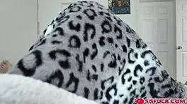 Katie Rides And Bounces On Pervy Stepbros Cock Until He Cums On Her