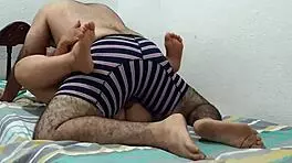why are we having sex in my parents' room? this latina teen's big ass in missionary