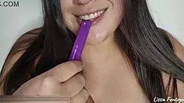 beautiful tits in homemade video while smoking
