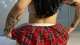 Forbidden video of exotic babe with small tits