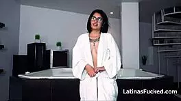 Rough Play with Slutty Tattooed Latina Babe