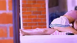 Tempting Petite Latina Hijastra Stirs Uncontrollable Desire in Tight Body Encounters at Apartment