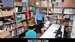 petite teen carolina sweets getting punished and fucked roughly on cctv from busted4k