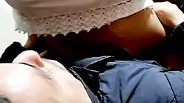 Latina teen bent over for quick doggystyle on office floor.