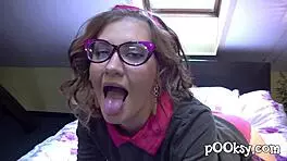 gabriella's being naughty in her pantyhose