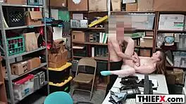 Sexy nerdy cutie Jacker sucks huge wiener
