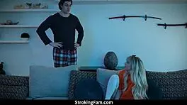 Lilly Bell Licks Monster Cock While Fingered By Michael Swayze