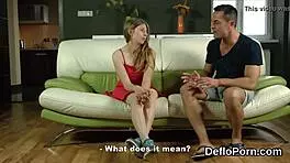 Sweet virgin loses her tight pussy