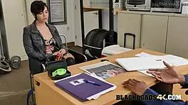 Shy Teen Sucks Big Black Cock Deepthroat Like Pro