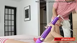 Kinky Stepdad Gives Redhead A Gift She'll Never Forget!