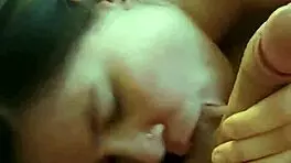 I'm suckin his big dick hard, feelin the cumshot